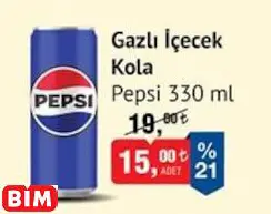 Pepsi Gazlı İçecek Kola