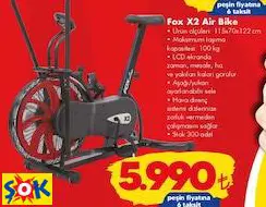 Fox Fitness Fox X2 Air Bike