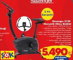 Slazenger S120 Manyetik Dikey Bisiklet