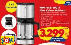 WMF 412150011 Filtre Kahve Makinesi