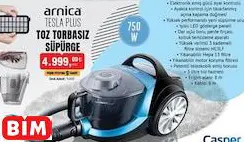 Arnica Tesla Plus Toz Torbasız Süpürge