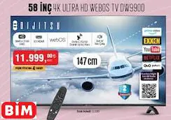 Dijitsu 4K Ultra HD Webos Tv DW9900 Akıllı Televizyon Dijitsu 4K Ultra HD Webos Tv DW9900 Akıllı Televizyon