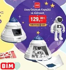 Mgs Uzay Oyuncak Kapsülü ve Astronot Mgs Uzay Oyuncak Kapsülü ve Astronot