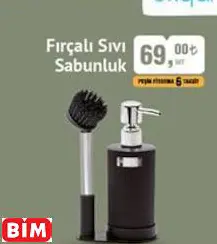 Okyanus Home Fırçalı Sıvı Sabunluk Okyanus Home Fırçalı Sıvı Sabunluk