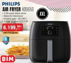 Philips Air Fryer HD9650 Airfryer