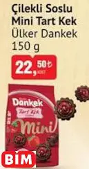 Ülker Dankek Çilekli Soslu Mini Tart Kek Ülker Dankek Çilekli Soslu Mini Tart Kek