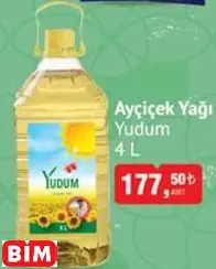 Yudum Ayçiçek Yağı