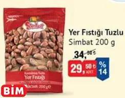 Simbat Yer Fıstığı Tuzlu Simbat Yer Fıstığı Tuzlu