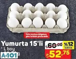 Yumurta 15'li