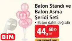 Balon Standı Ve Balon Asma Şeridi Seti