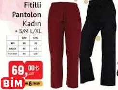 Fitilli Pantolon Kadın Fitilli Pantolon Kadın