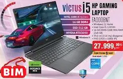HP VİCTUS i5 HP GAMING LAPTOP FA0008NT Dizüstü Bilgisayar Oyun Bilgisayarı HP VİCTUS i5 HP GAMING LAPTOP FA0008NT Dizüstü Bilgisayar Oyun Bilgisayarı