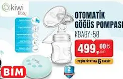 Kiwi OTOMATİK GÖĞÜS POMPASI KBABY-58 Kiwi OTOMATİK GÖĞÜS POMPASI KBABY-58