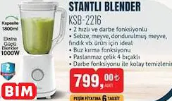 Kiwi STANTLI BLENDER KSB-2216 Kiwi STANTLI BLENDER KSB-2216