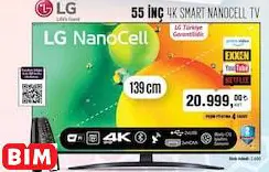 LG 55 İNÇ 4K SMART NANOCELL TV Akıllı Televizyon