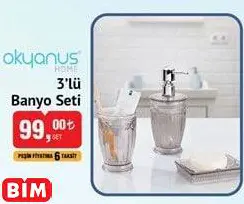 3’lü Banyo Seti 3’lü Banyo Seti