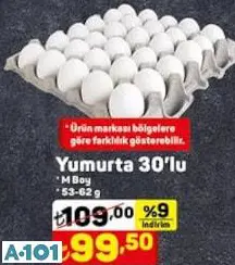 Yumurta 30'Lu