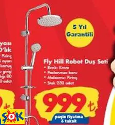 Fly Hill Robot Duş Seti