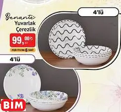 Benante Yuvarlak Çerezlik Benante Yuvarlak Çerezlik