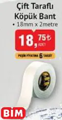 Çift Taraflı Köpük Bant Çift Taraflı Köpük Bant