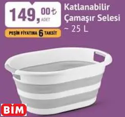 Hobby Life Katlanabilir Çamaşır Selesi ~ 25 L