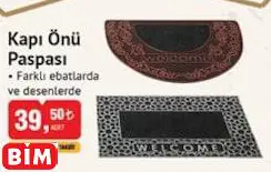 Kapı Önü Paspası Kapı Önü Paspası