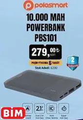 Polosmart 10.000 MAH Powerbank PBS101 Polosmart 10.000 MAH Powerbank PBS101