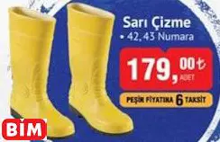 Sarı Çizme Sarı Çizme