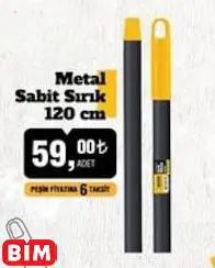 SGS Metal Sabit Sırık 120 cm SGS Metal Sabit Sırık 120 cm