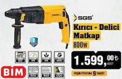 SGS Kırıcı - Delici Matkap 800W