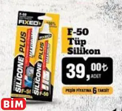 SGS F-50 Tüp Silikon SGS F-50 Tüp Silikon