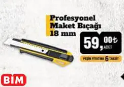 SGS Profesyonel Maket Bıçağı 18 Mm