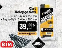 SGS Cırt Kelepçe Seti SGS Cırt Kelepçe Seti
