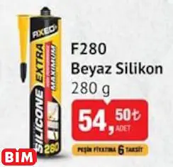 SGS F280 Şeffaf Silikon 280 G